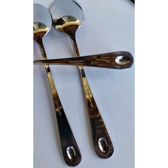 Oneida Garnet Flatware Satin Stainless 18/10 Odd Lot Butter Knives & Tea Spoons - Picture 10 of 16